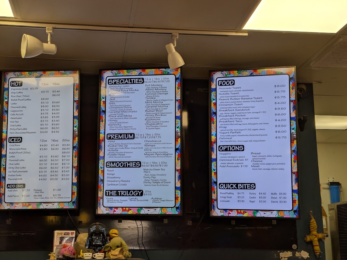 Grouchy John's Coffee Menu - Image 3